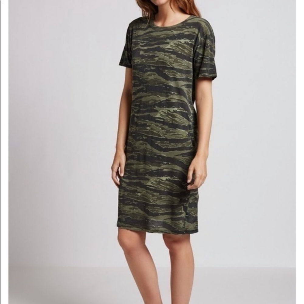 NWT Current/Elliott Camo The Beatnik with binding Wave Camouflage sz 1 S